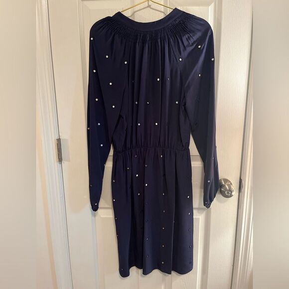 Lilly Pulitzer Silk Mirrored Long Sleeve Dress - Picture 9 of 11